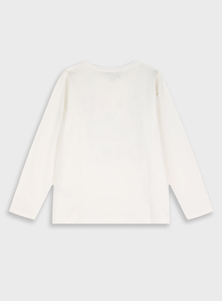 Shirt with print for girls | SAND