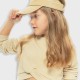 Rib shirt for girls | BEIGE