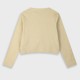 Rib shirt for girls | BEIGE