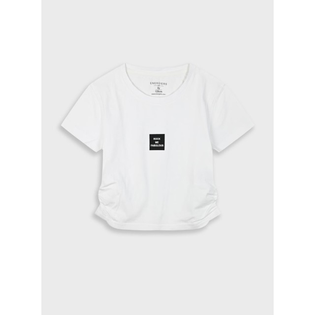 T-shirt with print for girls | ECRU