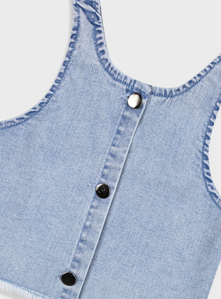 Τζην τοπ για κορίτσι | ΑΝΟΙΧΤΟ ΜΠΛΕ ΤΖΗΝ