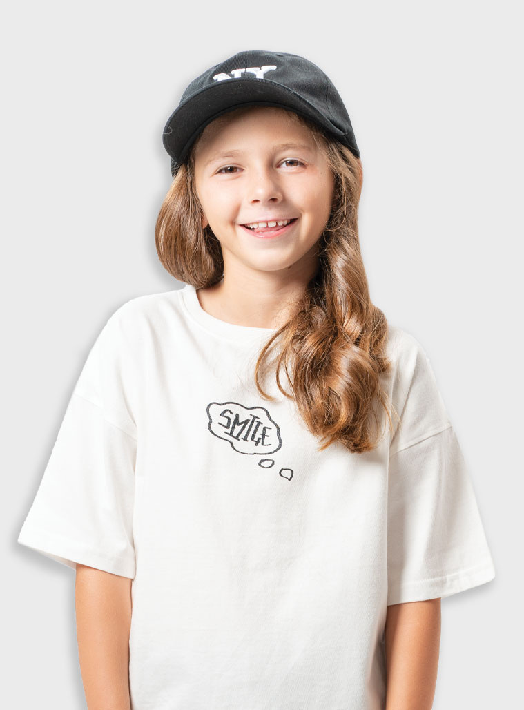 Μπλούζα με τύπωμα για κορίτσι | ΕΚΡΟΥ