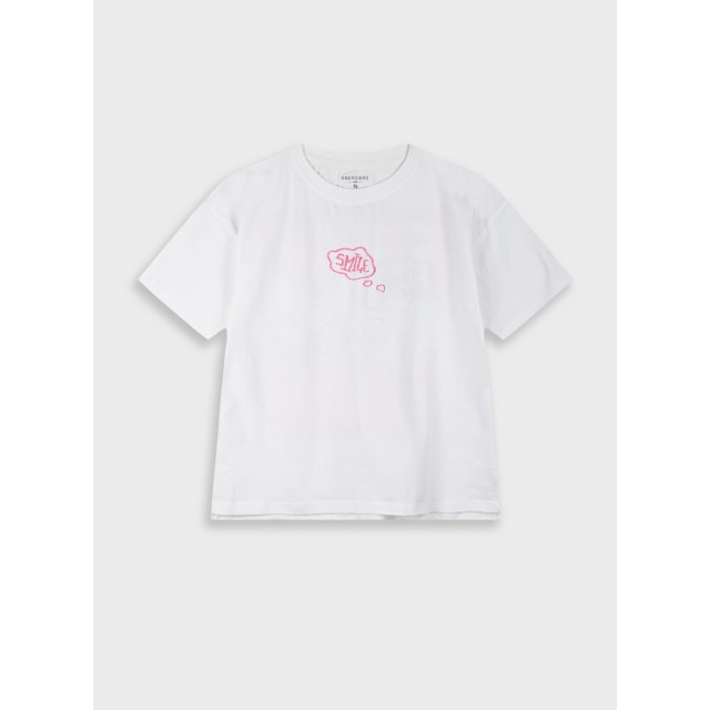 Μπλούζα με τύπωμα για κορίτσι | ΛΕΥΚΟ