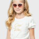 T-shirt with print for girls | CREAM