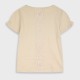 T-shirt with pocket for girls | CREAM