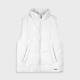 Sleeveless vest jacket for girls | WHITE
