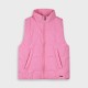 Sleeveless vest jacket for girls | ROSE PETAL