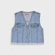 Denim vest for girls | BLUE DENIM
