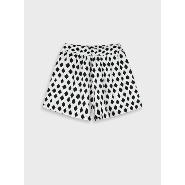 Dotted shorts for girls | ALL OVER PRINT