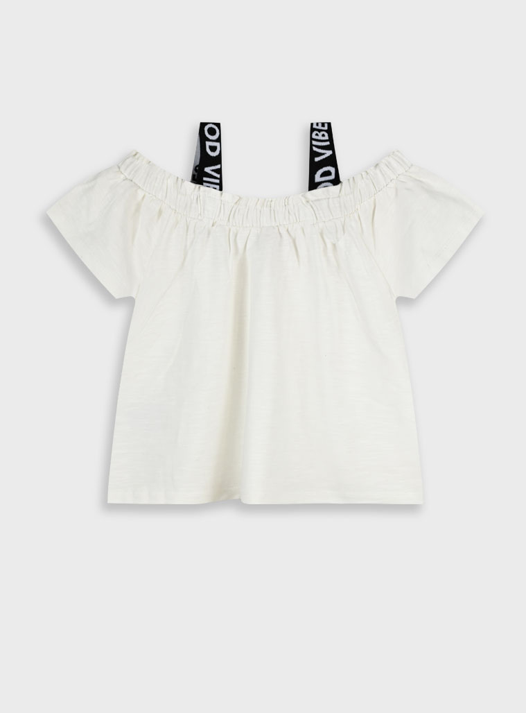 Shirt for girls | ECRU