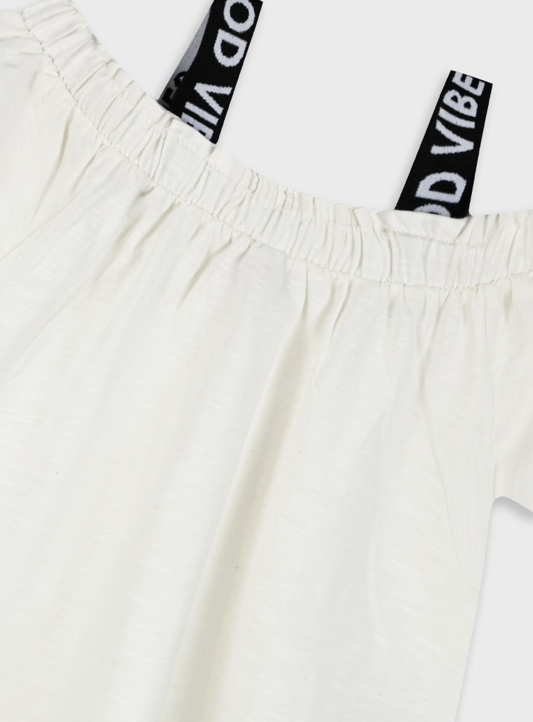 Shirt for girls | ECRU