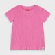 Rib t-shirt for girls | ROSE PETAL
