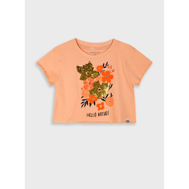Crop top for girls | PEACHY PINK
