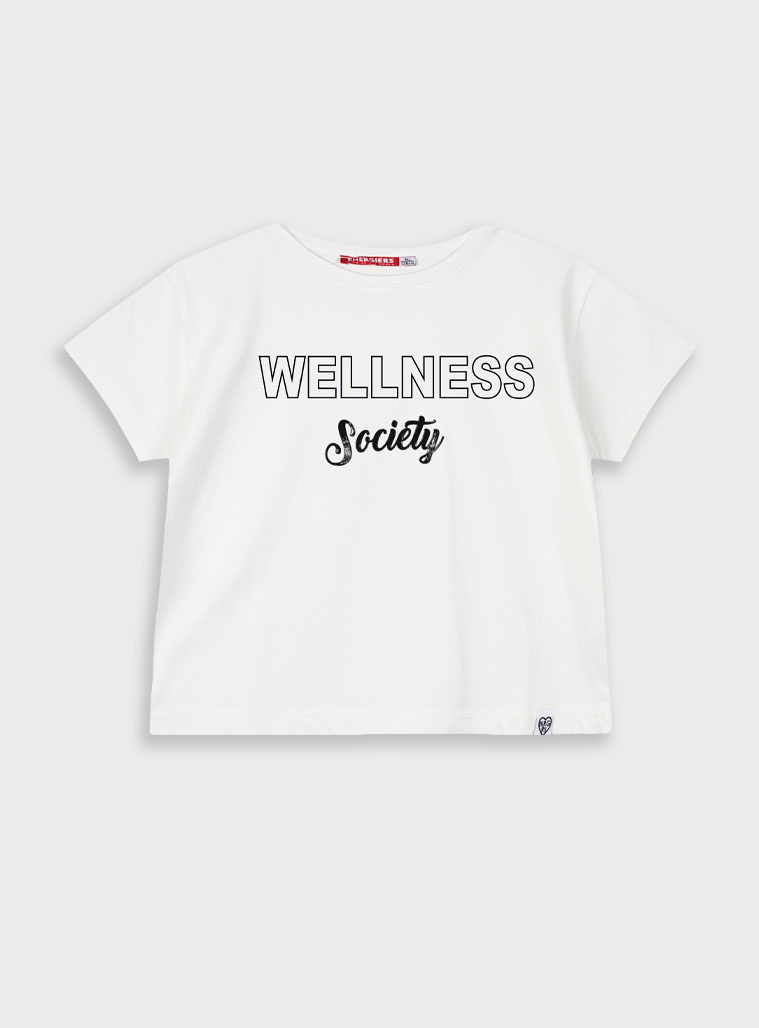 Μπλούζα με τύπωμα για κορίτσι | ΕΚΡΟΥ