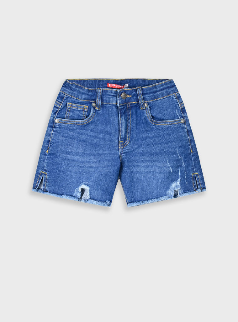 Denim shorts for girls | BLUE DENIM