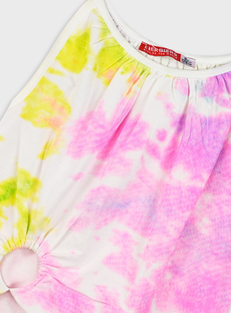 Printed top for girls | TIE DYE