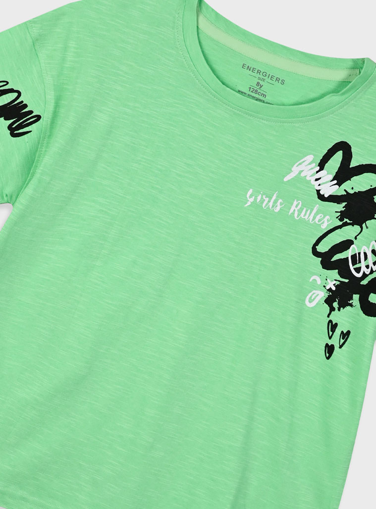 Σετ με τύπωμα για κορίτσι | ΜΑΥΡΟ