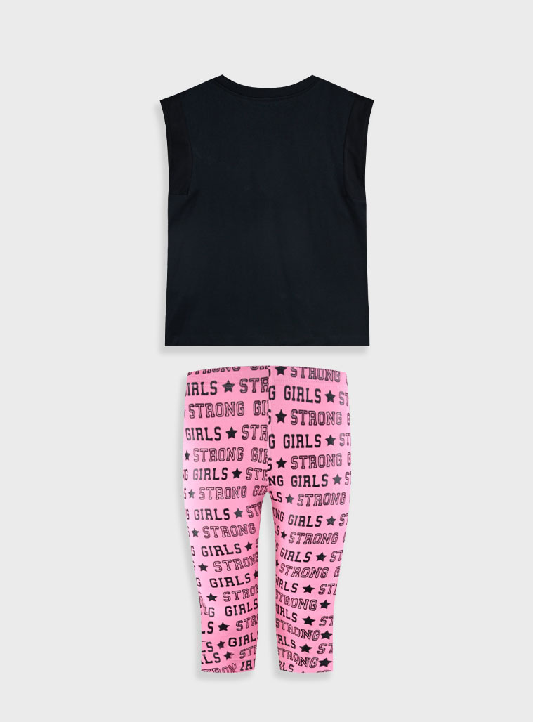 Σετ με τύπωμα για κορίτσι | ΤΡΙΑΝΤΑΦΥΛΛΙ