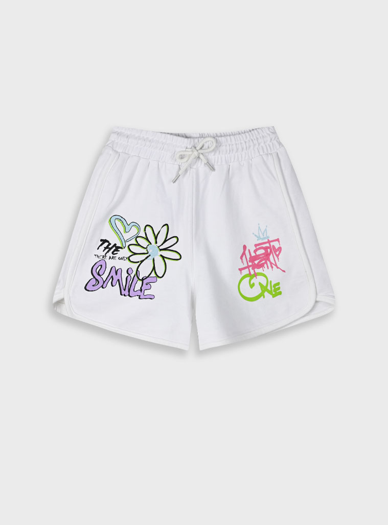 Σορτς για κορίτσι | ΛΕΥΚΟ