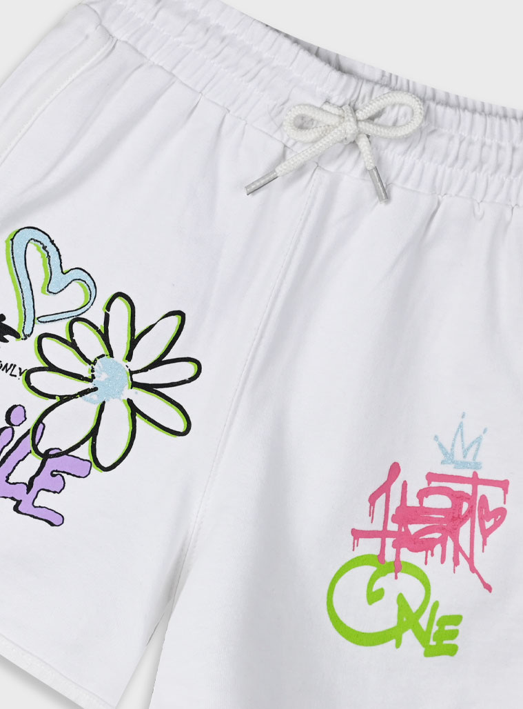 Σορτς για κορίτσι | ΛΕΥΚΟ