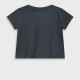 T-shirt with print for girls | BLACK