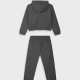 Tracksuit with print for girls | BLACK