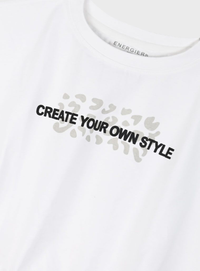 Σετ με τύπωμα για κορίτσι | ΛΕΥΚΟ