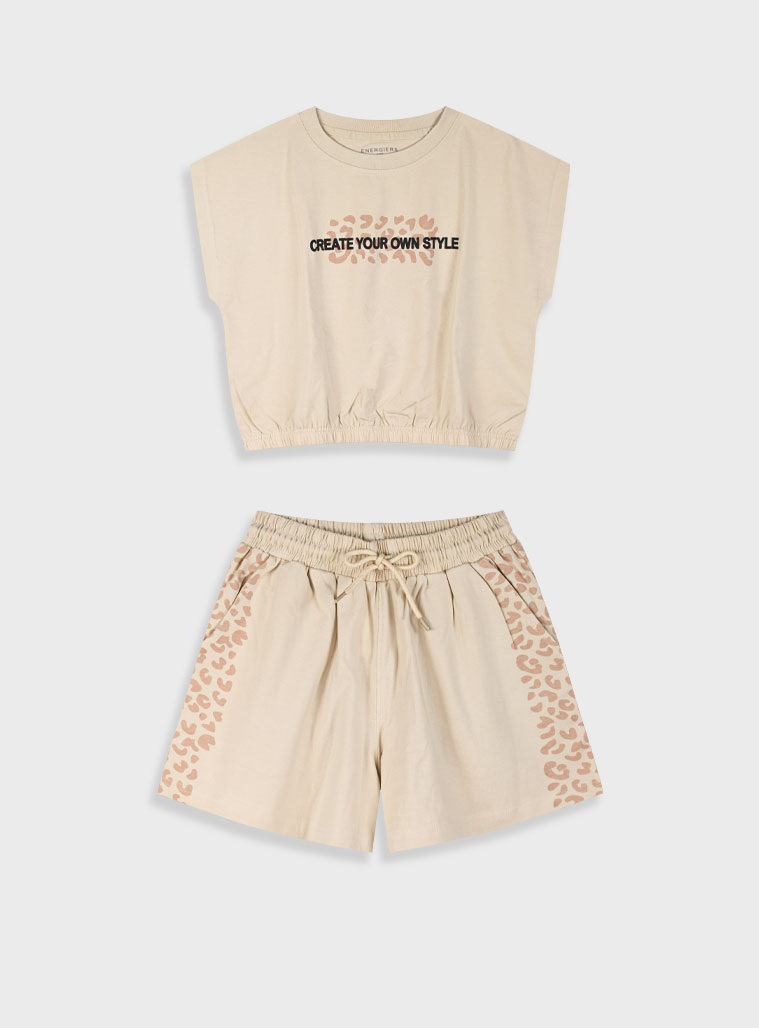 Σετ με τύπωμα για κορίτσι | ΒΑΝΙΛΙΑ