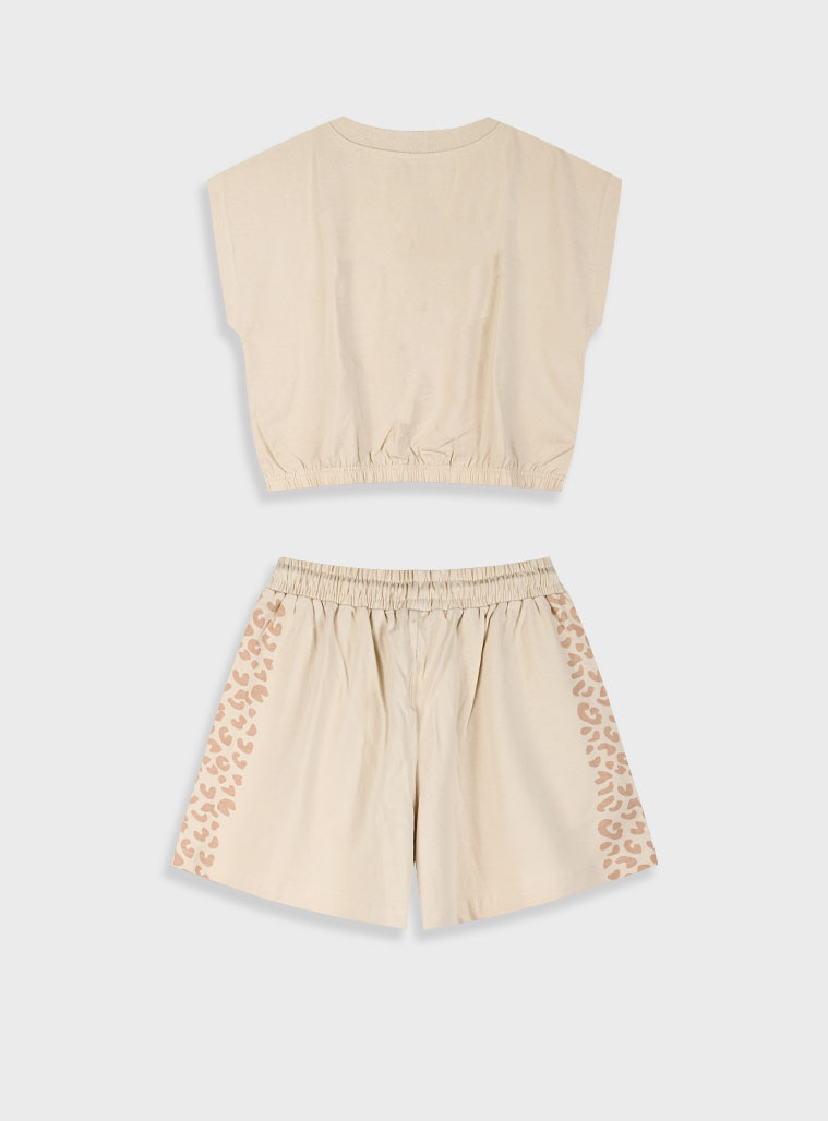 Σετ με τύπωμα για κορίτσι | ΒΑΝΙΛΙΑ