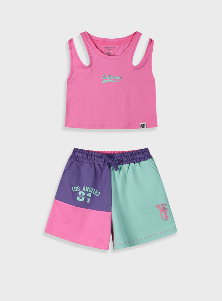 Σετ με τύπωμα για κορίτσι | ΤΡΙΑΝΤΑΦΥΛΛΙ