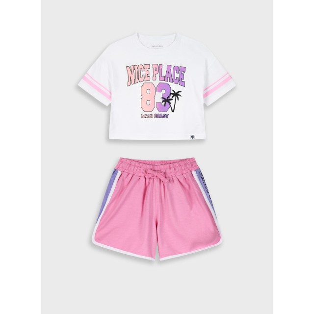 Σετ με τύπωμα για κορίτσι | ΤΡΙΑΝΤΑΦΥΛΛΙ