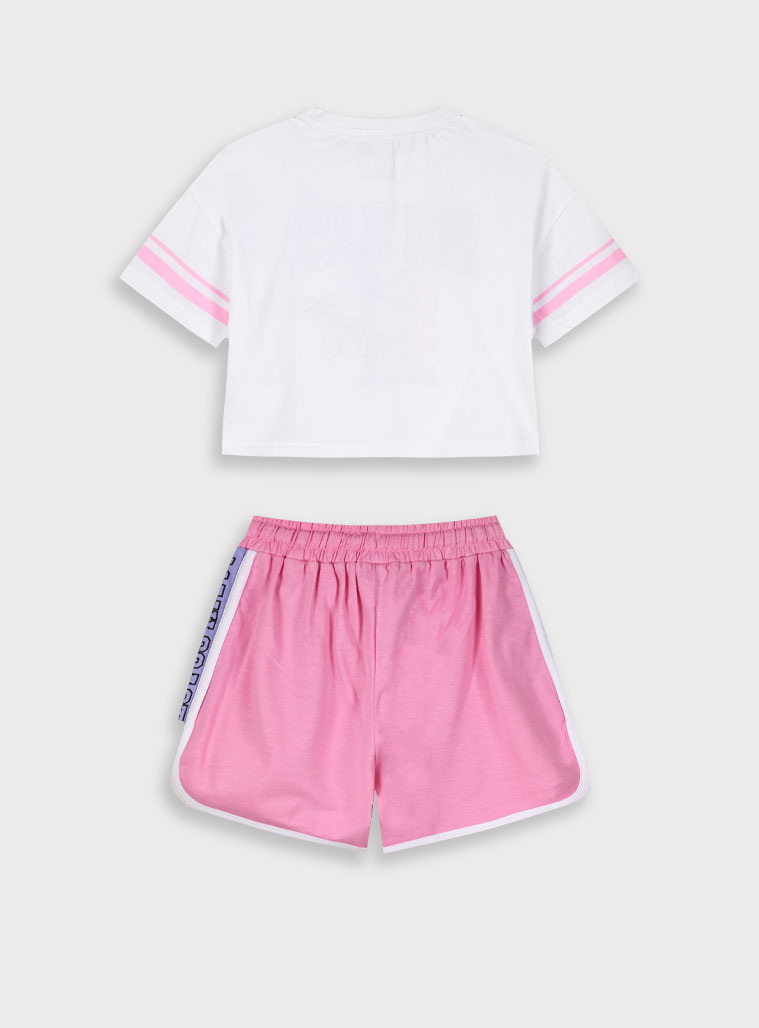 Σετ με τύπωμα για κορίτσι | ΤΡΙΑΝΤΑΦΥΛΛΙ