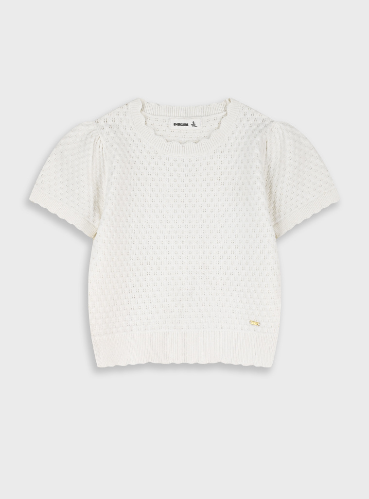 Πλεκτή μπλούζα | ΕΚΡΟΥ