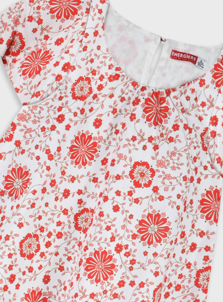 Dress with scarf | ALL OVER PRINT