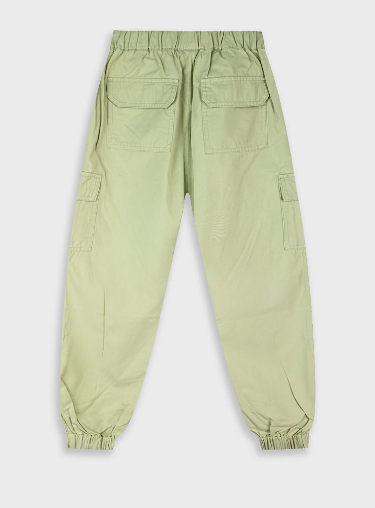 Cargo pants | SMOKE GREEN