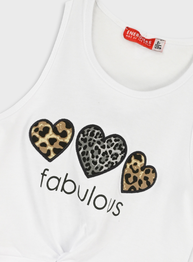 Set of shirt with culottes | LEOPARD