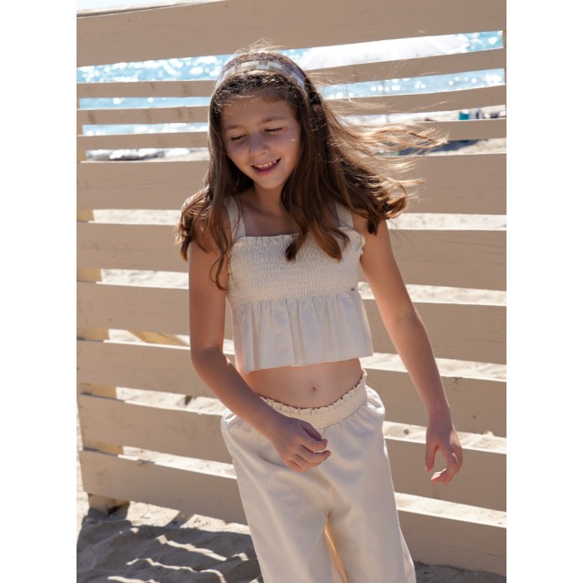 Set top with culottes | VANILLA