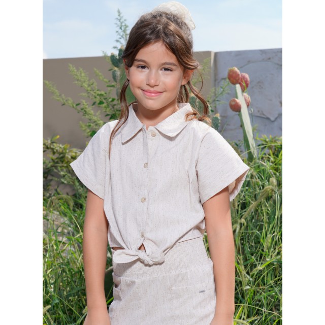 Set shirt with shorts | CREAM