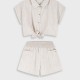 Set shirt with shorts | CREAM