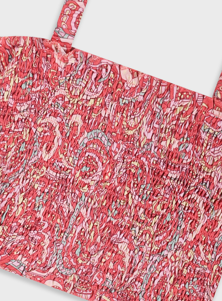 Set top with culottes | ALL OVER PRINT