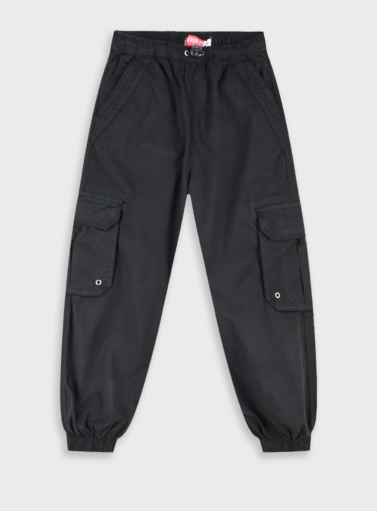 Παντελόνι parachute | ΜΑΥΡΟ