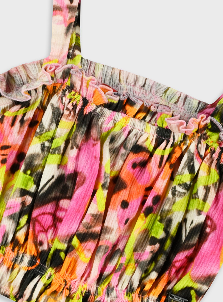Set top with skirt | ALL OVER PRINT