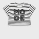 T-shirt | STRIPPED PRINT