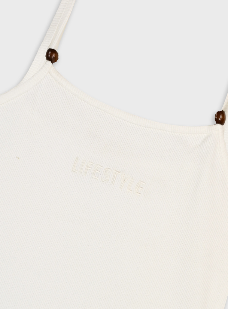 Tank top | ECRU