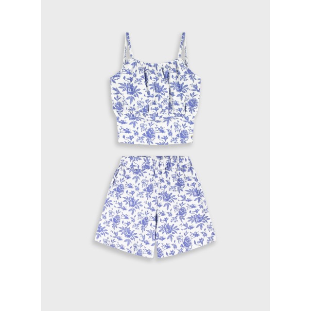 Set top with shorts | FLORAL