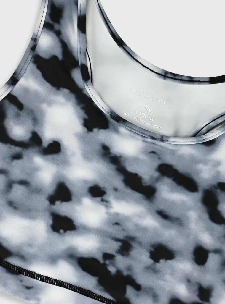 Set bust with shorts | BLACK