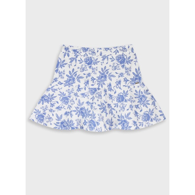 Shorts with skirt | FLORAL
