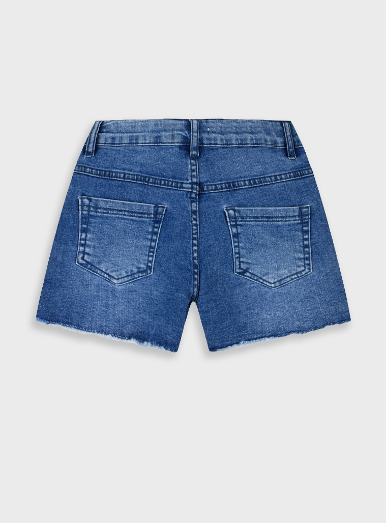 Jean shorts | BLUE DENIM