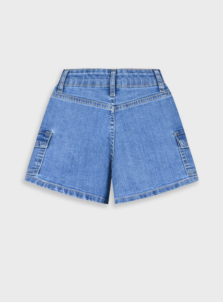 Jean shorts | BLUE DENIM