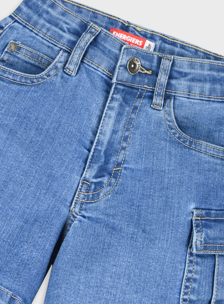 Jean shorts | BLUE DENIM